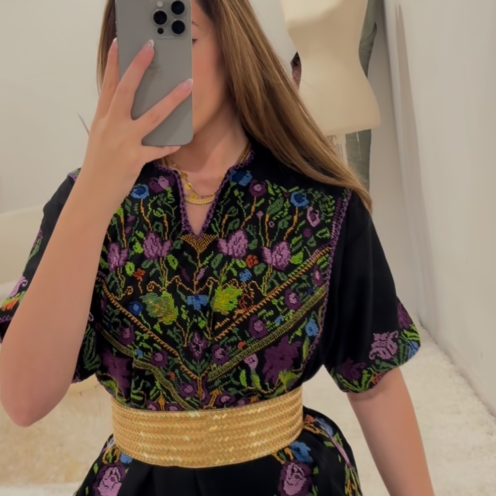 Palestine Vintage thobes all handmade..